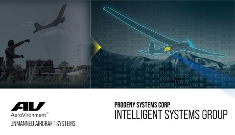 AeroVironment, Inc. accelerates artificial intelligence and autonomy initiatives with acquisition of Progeny Systems Corporation’s Intelligent Systems Group. (Graphic: Business Wire)