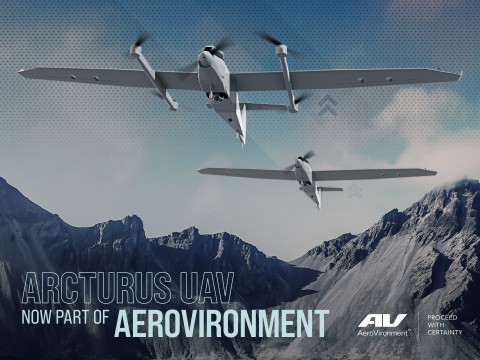 AeroVironment completes acquisition of Arcturus UAV (Photo: Business Wire)