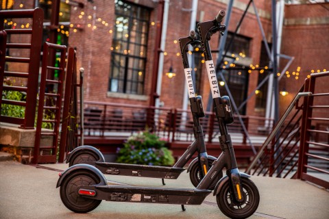 Micro-Mobility Leader, Helbiz, Launches Fleet of E-Scooters in Durham, North Carolina (Photo: Business Wire)