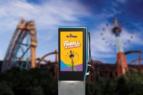 Volta Partners with Six Flags Entertainment Corporation to Provide Electric Vehicle Charging (Photo: Business Wire)