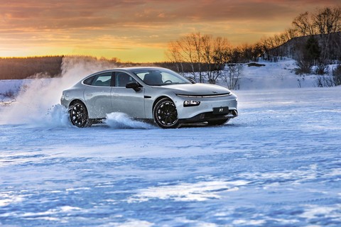 XPENG P7 sports sedan (Photo: Business Wire)