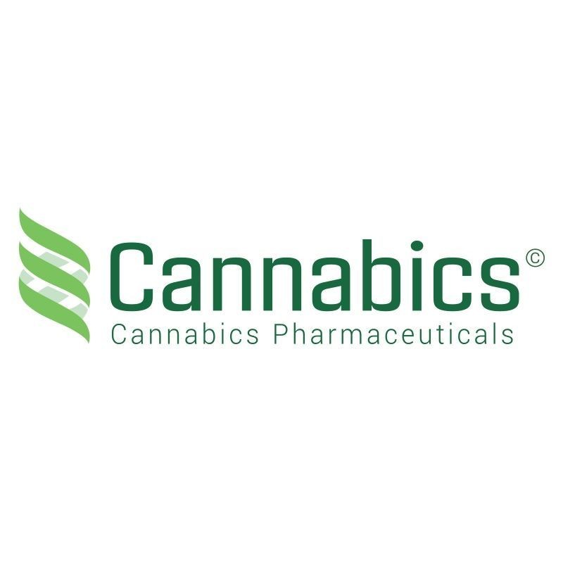 Cannabics Pharmaceuticals Inc. Logo (PRNewsfoto/Cannabics Pharmaceuticals Inc.)