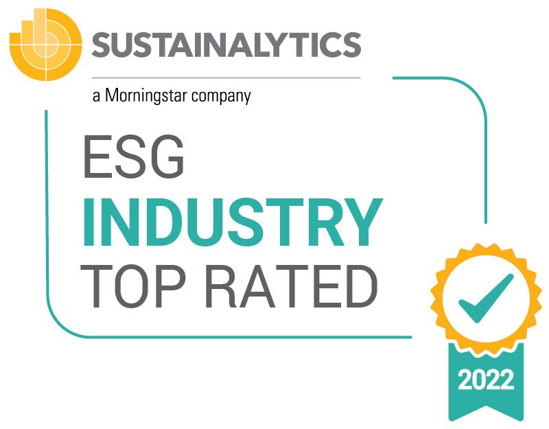 Darling Ingredients Recognized by Sustainalytics 2022 ESG Industry Top Rated Company. Copyright (c)2022 Sustainalytics. All rights reserved.