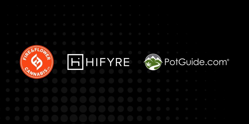 PotGuide / Hifyre / Fire & Flower - (c) 2021 Fire & Flower Holdings Corp. (CNW Group/Fire & Flower Holdings Corp.)