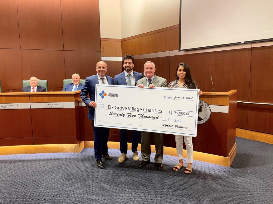 4Front makes $75,000 donation to the Village of Elk Grove (CNW Group/4Front)