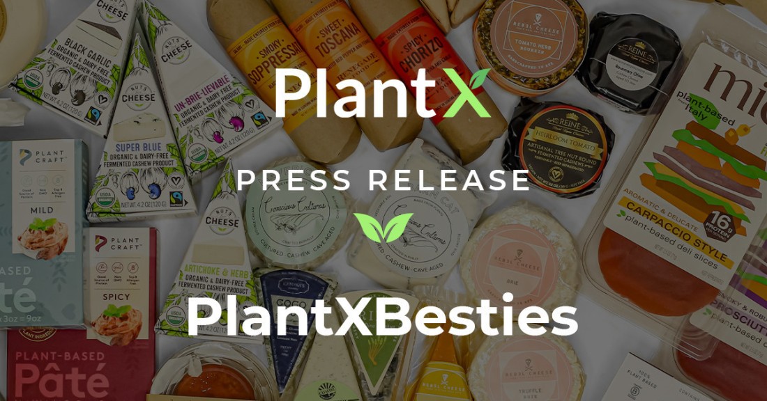PlantX Announces Retail Partnership with BESTIES Vegan Paradise (CNW Group/PlantX Life Inc.)