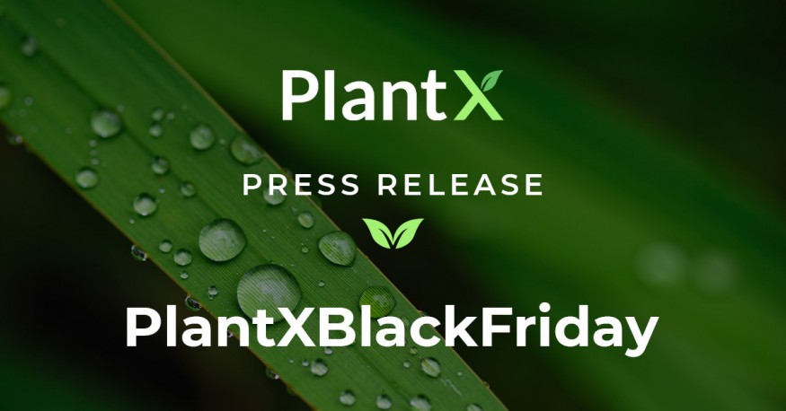 PlantX Announces Record Black Friday and Cyber Monday Revenue (CNW Group/PlantX Life Inc.)