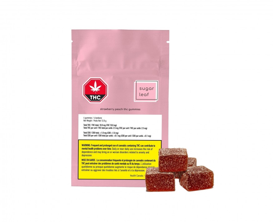 sugarleaf THC gummies (CNW Group/The Supreme Cannabis Company, Inc.)