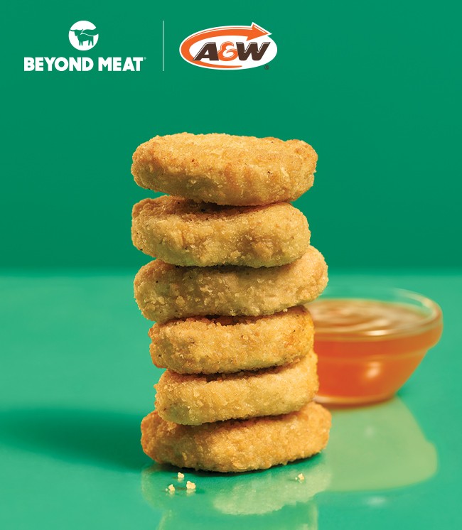 A&W Beyond Meat Nuggets