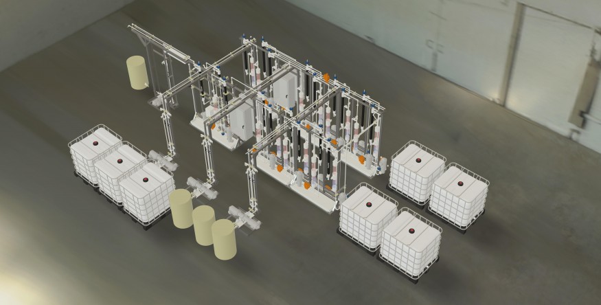 Model of IMC's RapidSX™ Demo Plant