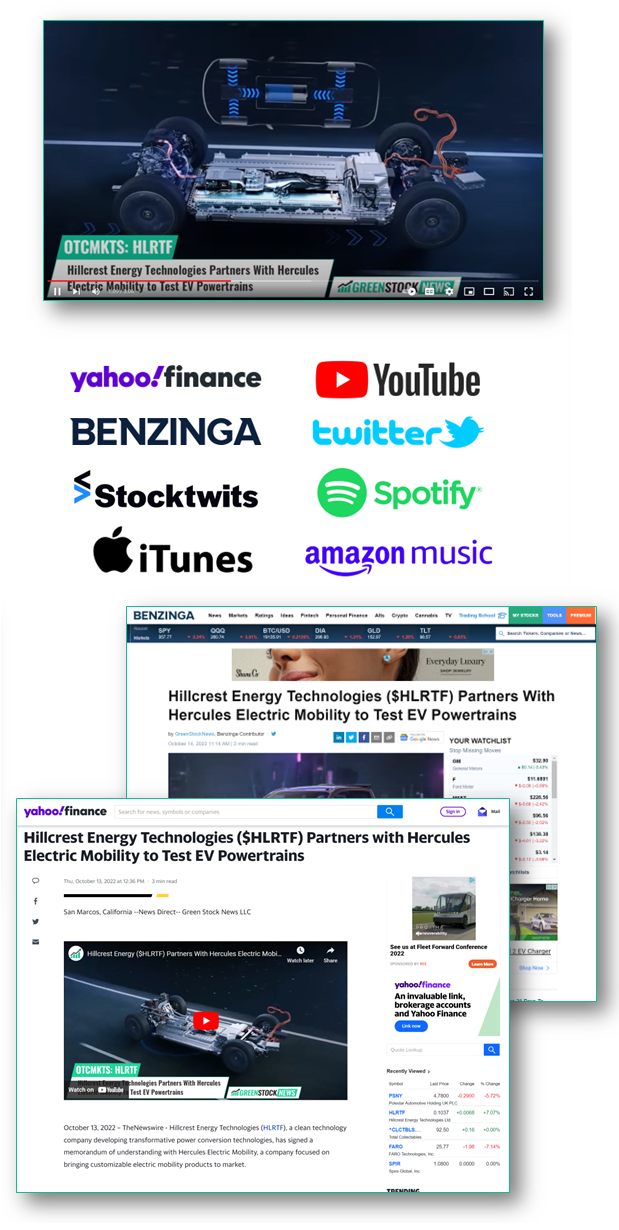 Green Stock Video News Clips on Yahoo Finance, Benzinga, and more