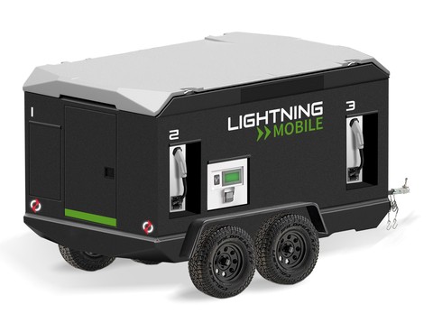 Lightning Mobile is a versatile charging solution usable in many scenarios (Image: Lightning eMotors)