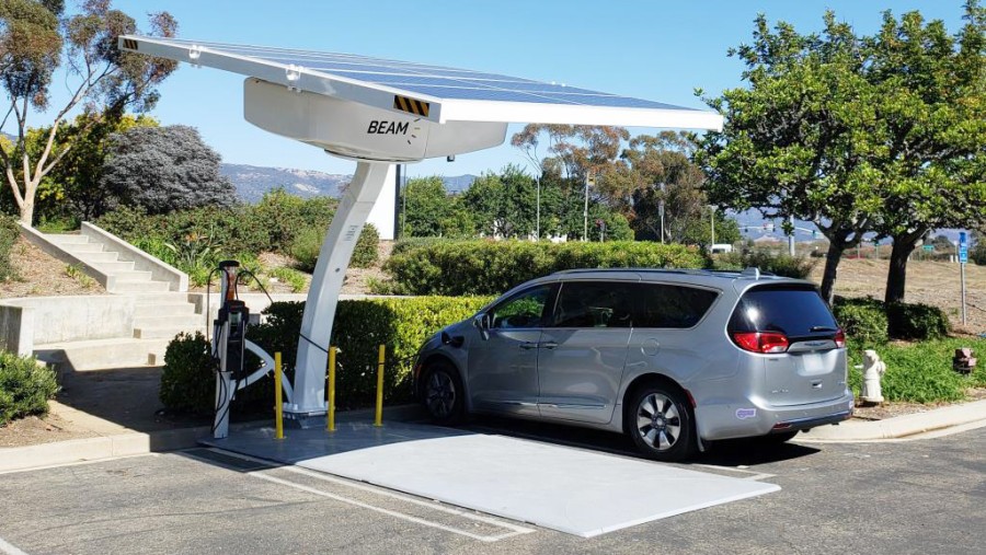Beam EV ARC™ system with ChargePoint charger