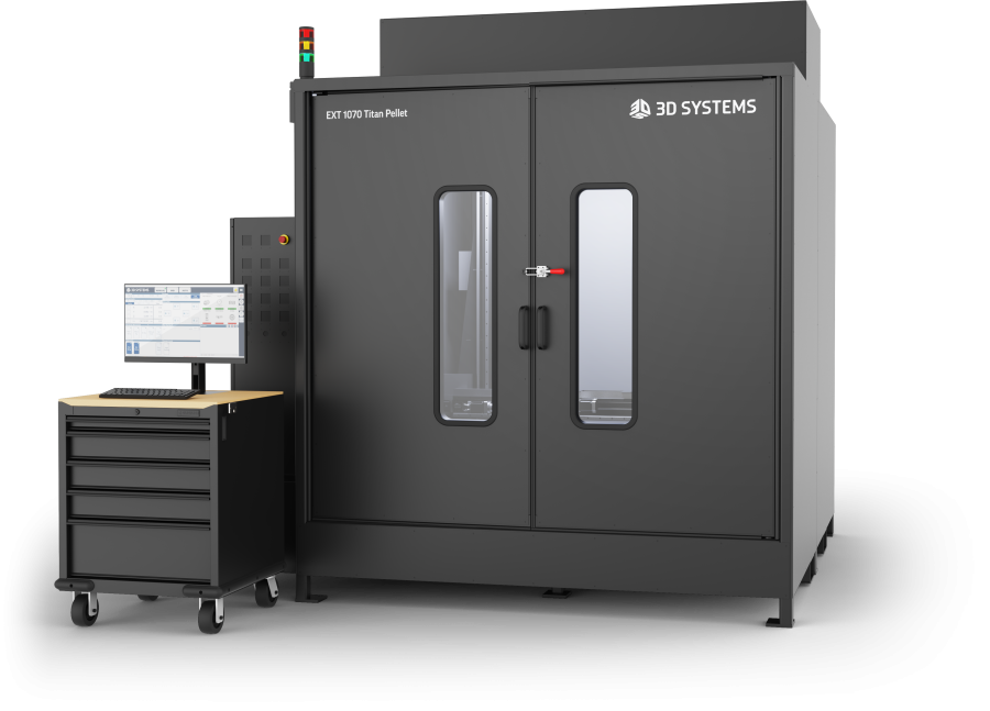 3D Systems' EXT 1070 Titan Pellet printer