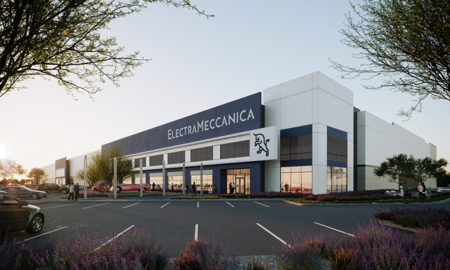 ElectraMeccanica’s Mesa, AZ Facility 