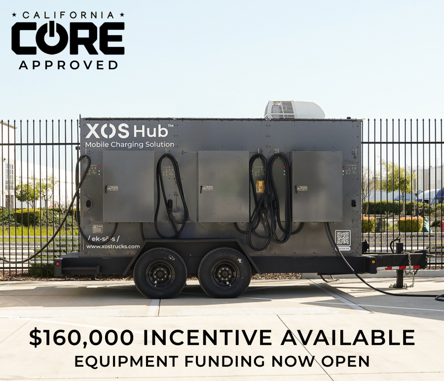 Xos Hub™ is now eligible for CORE