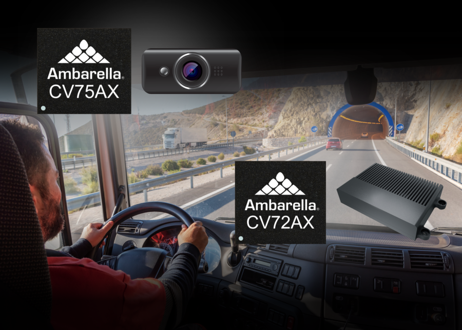 Ambarella's Next-Gen AI SoCs for In-Vehicle Fleet Telematics Systems
