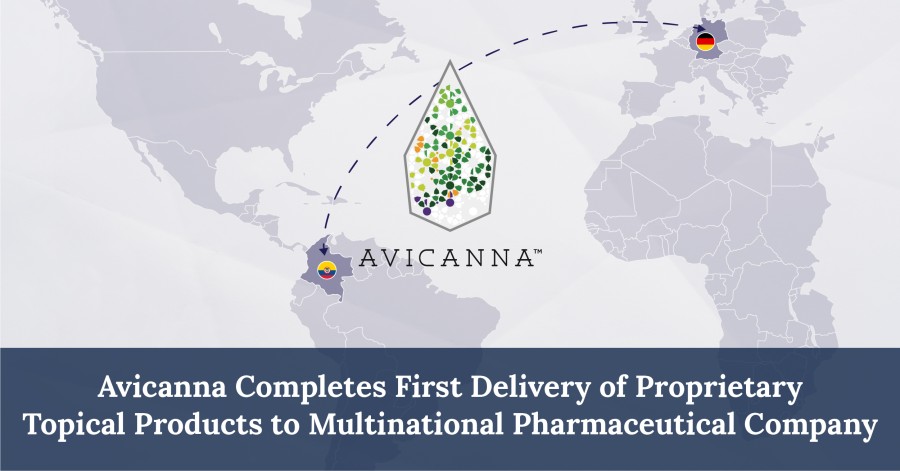 Avicanna Completes First Delivery of Proprietary Topical Products to Multinational Pharmaceutical Company