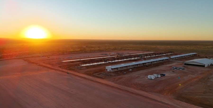 Construction at Black Pearl Site