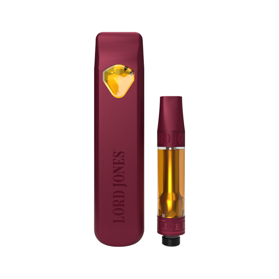 Lord Jones® Live Resin Vapes (All-in-One and 510-Cartridge)