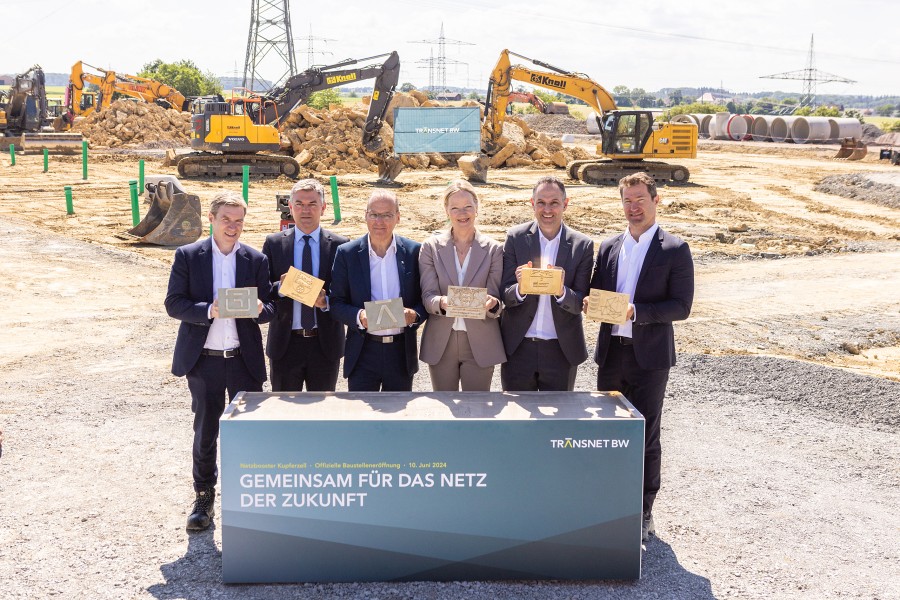 Fluence and TransnetBW start construction of Germany’s first Grid Booster 