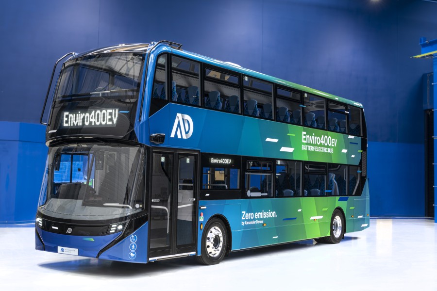 NFI subsidiary Alexander Dennis’ next-gen Enviro400EV confirmed as the most efficient battery-electric double-decker tested via Zemo in the UK