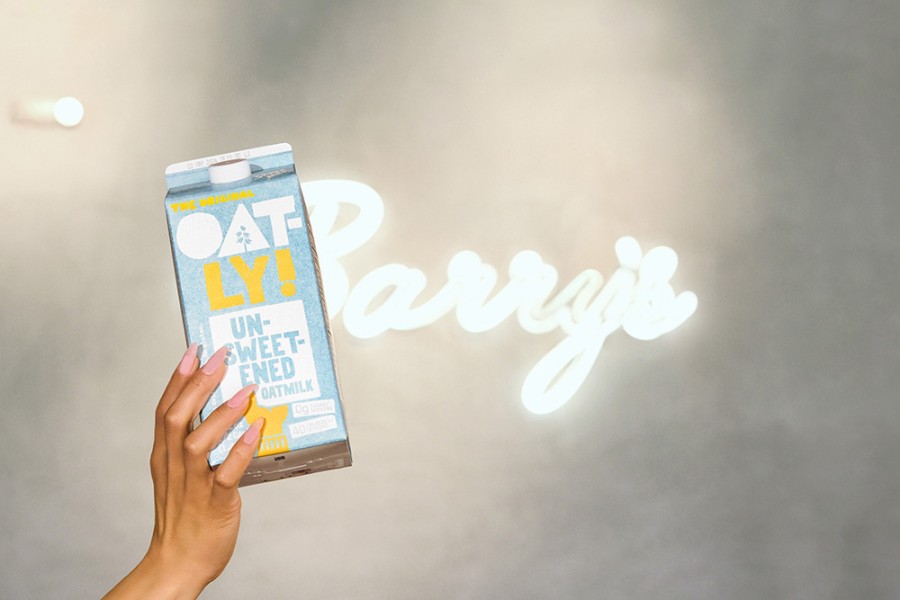 Oatly Teams Up with Barry’s