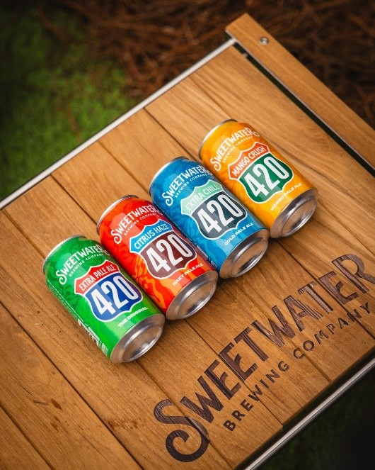 New SweetWater Brewing Company 420 Variety Pack