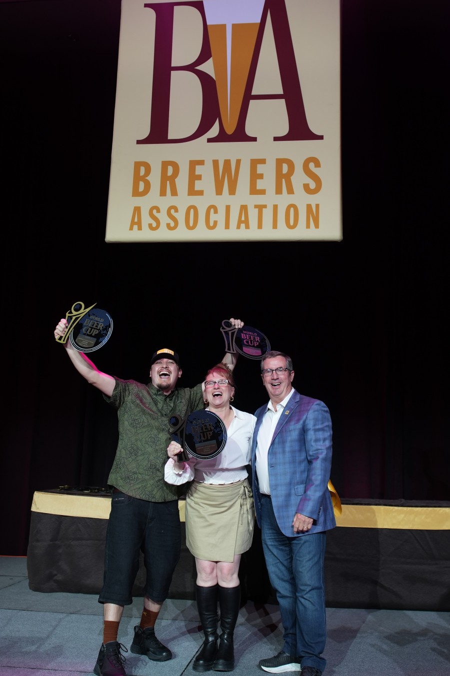 10 Barrel Brewing Team Accepts All Four Awards for World Beer Cup 2024