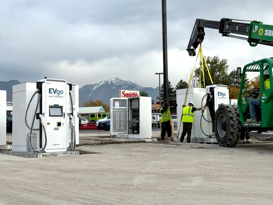 EVgo deploys fast chargers in Salt Lake City