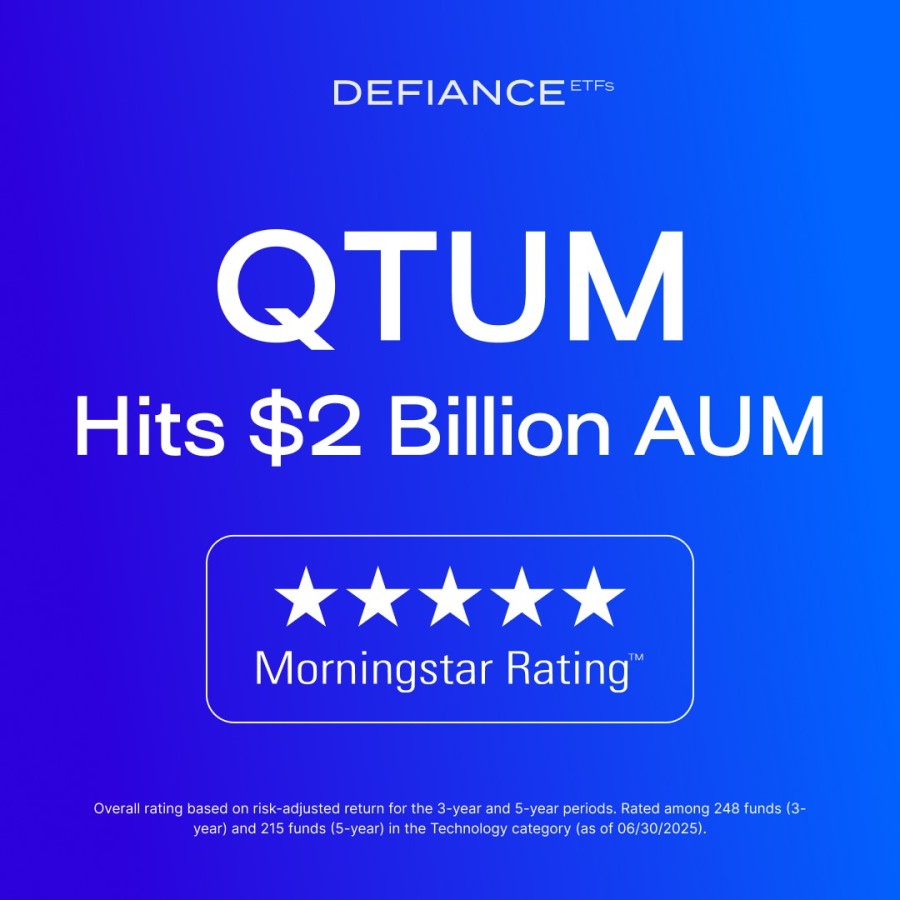 Defiance’s QTUM – Quantum Computing ETF - Surpasses $2 Billion AUM as Quantum Computing Sector Attracts Surging Interest GreenStockNews