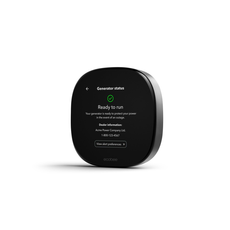 Generac Announces Home Standby Generator Integration with 
ecobee Smart Thermostats