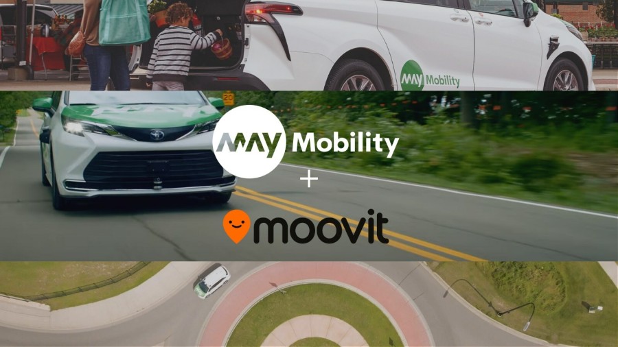 May Mobility and Moovit partner to deploy complete autonomous mobility package