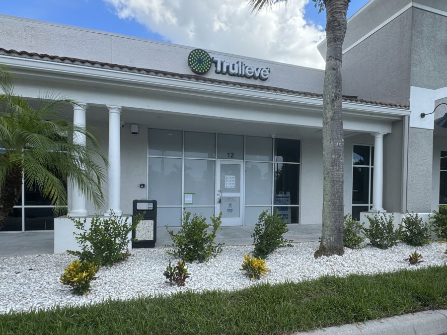 Trulieve Bonita Springs South Tamiami (pictured), located at 28811 South Tamiami Trail, Unit 12, and Trulieve St. Augustine A1A, located at 3945 A1A South, will be open 9 a.m. – 8:30 p.m. Monday through Saturday and 11 a.m. – 8 p.m. on Sundays, offering walk-in and express pickup service.