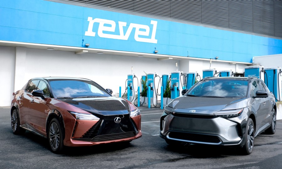 Toyota, Revel Offer Complimentary DC Fast Charging for Toyota and Lexus Battery EV Customers in NYC